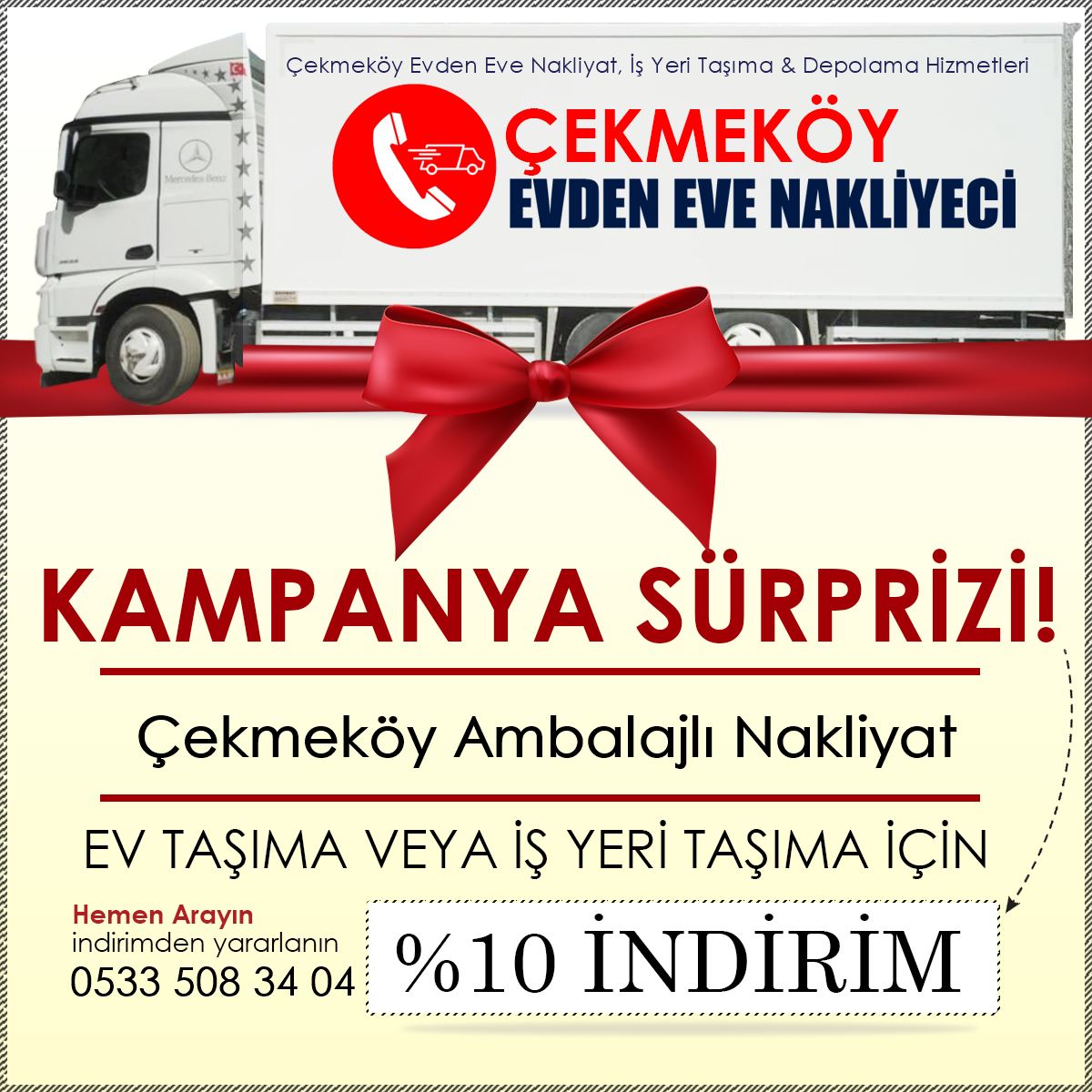 Çekmeköy Ambalajlı Nakliyat